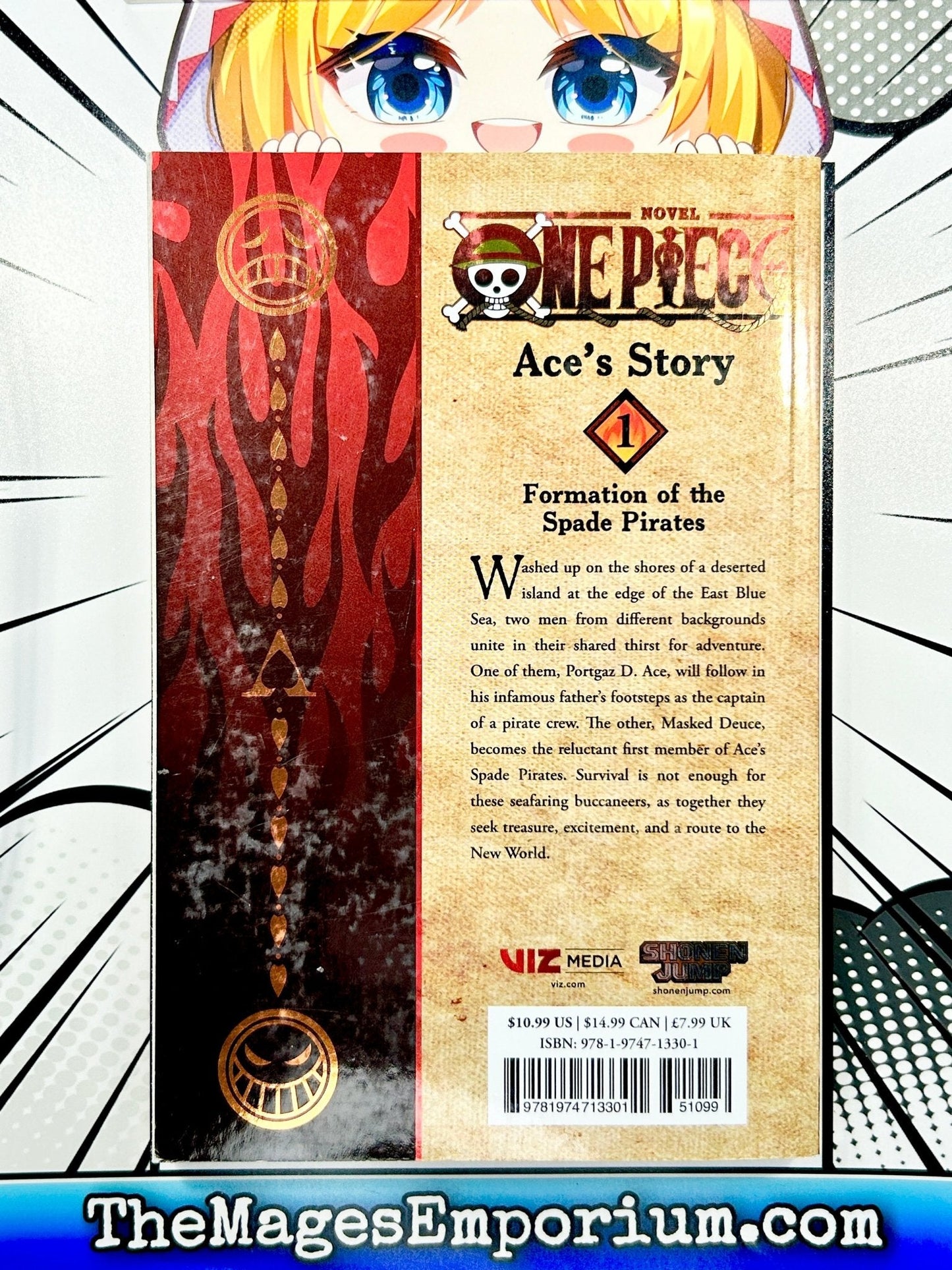 One Piece Ace's Story Vol 1 Light Novel