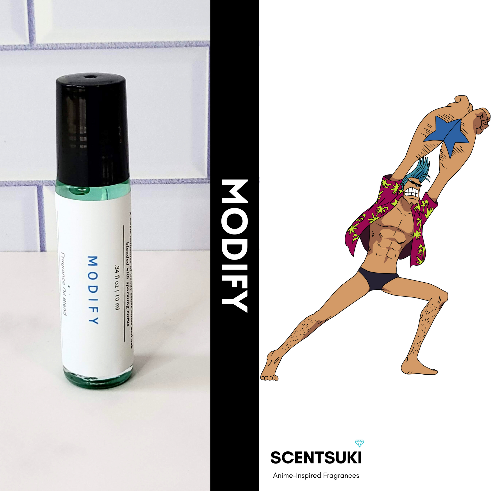 ScentSuki - One Piece Anime Inspired Fragrances- Luffy