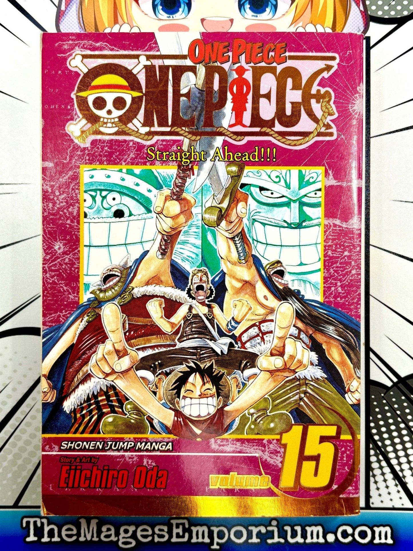 One Piece Vol 15 Gold Foil