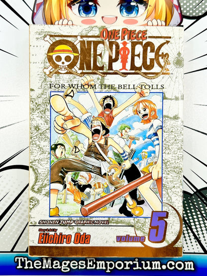 One Piece Vol 5 Gold Foil