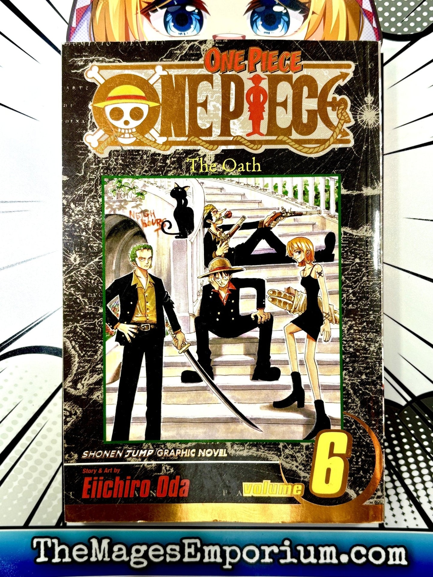 One Piece Vol 6 Gold Foil