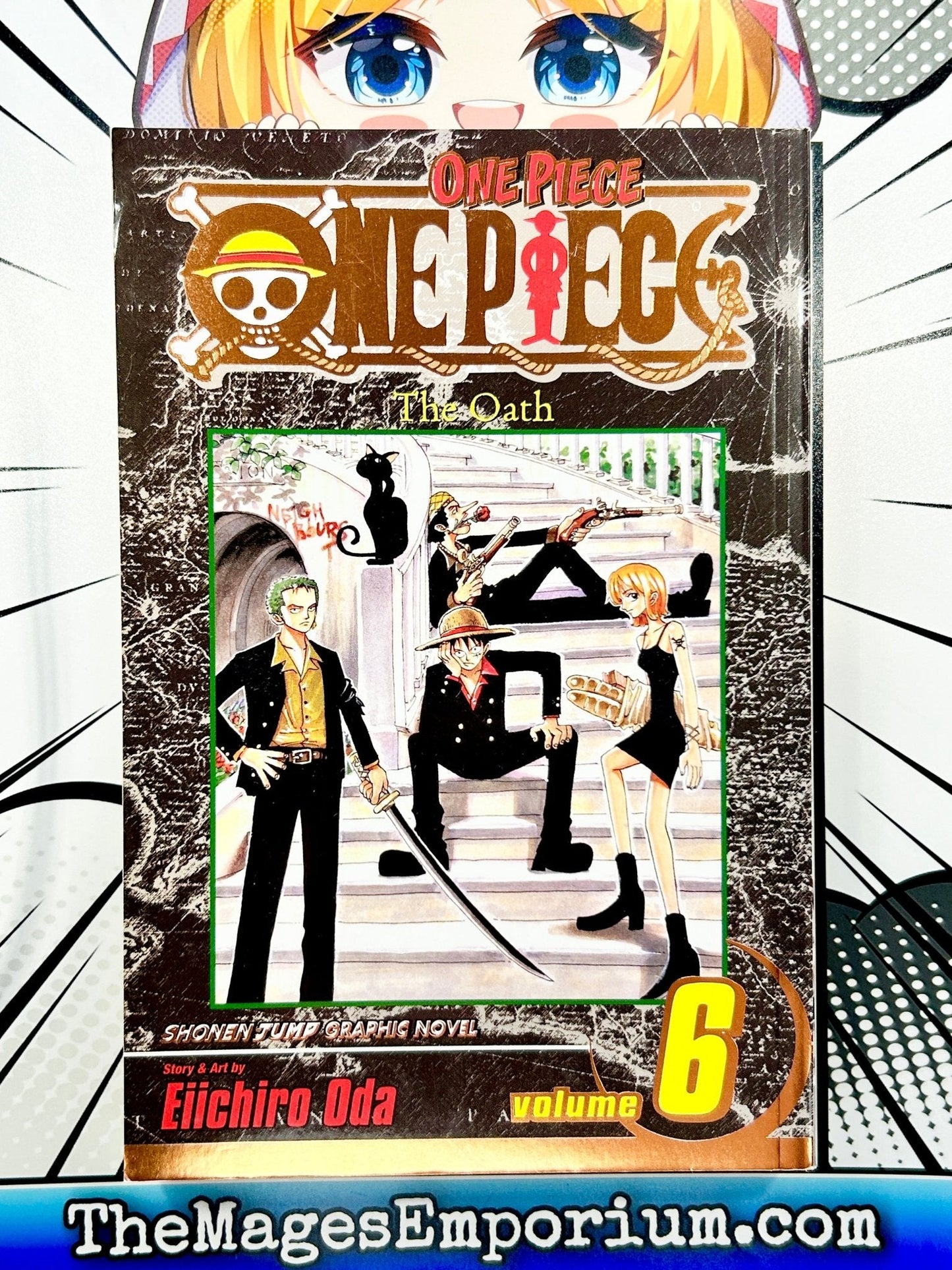 One Piece Vol 6 Gold Foil