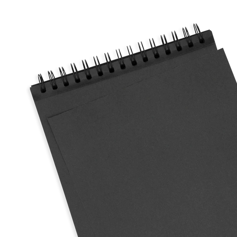 Black DIY Cover Sketchbook - Large