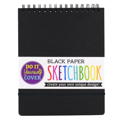 Black DIY Cover Sketchbook - Large