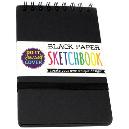 Black DIY Cover Sketchbook - Small