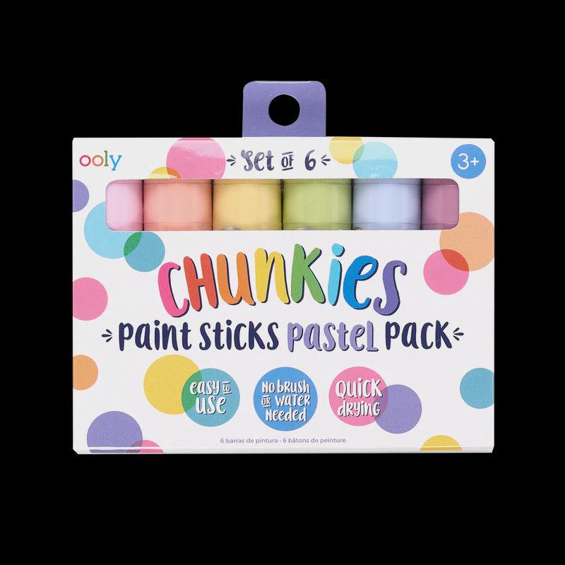 Chunkies Paint Sticks - Pastel Pack Set of 6