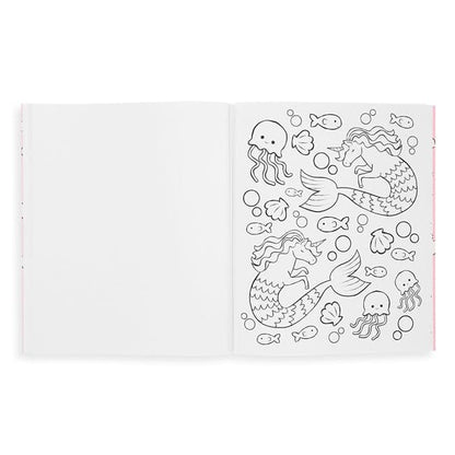 Color In Book - Enchanting Unicorns