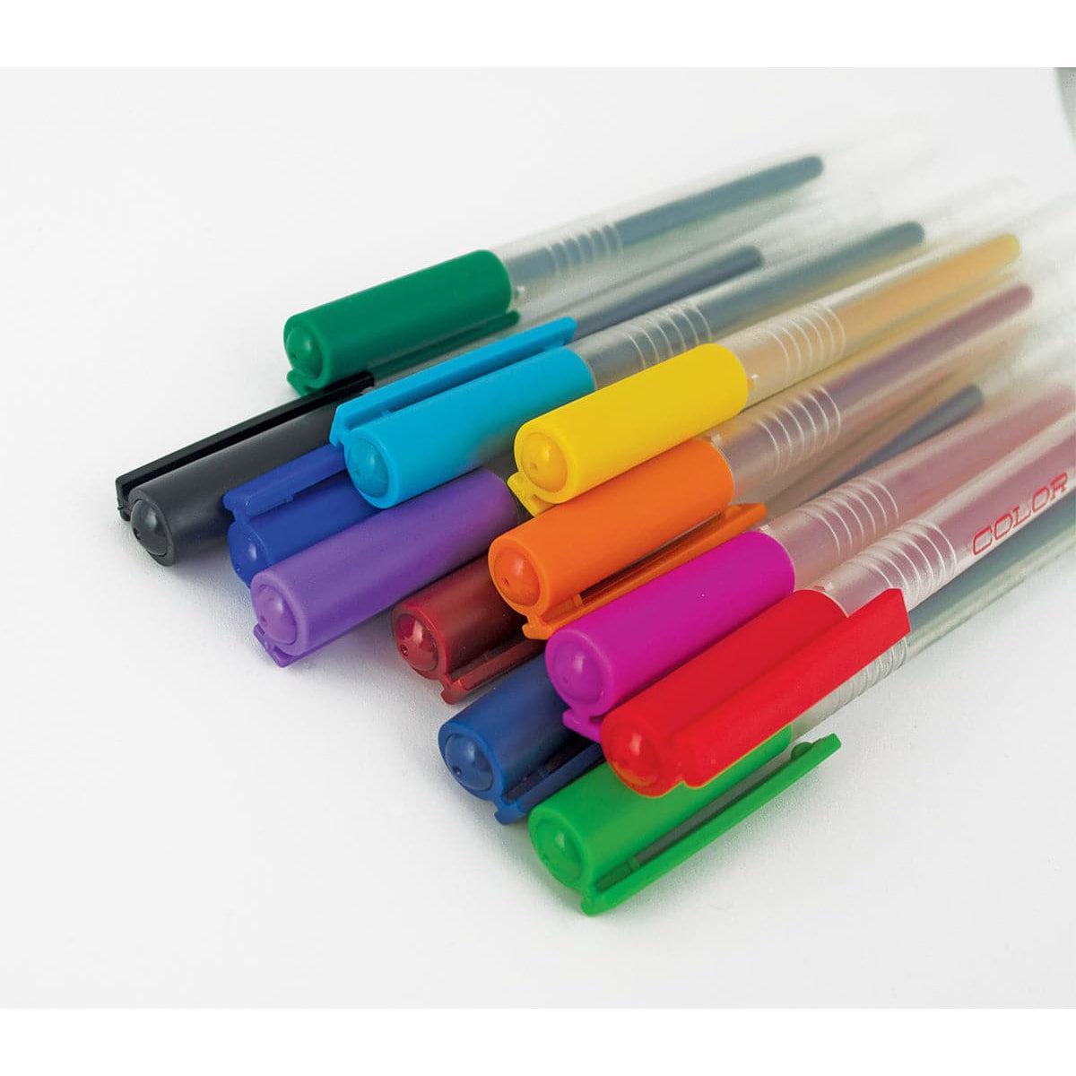 Color Luxe Colored Gel Pens - Set of 12