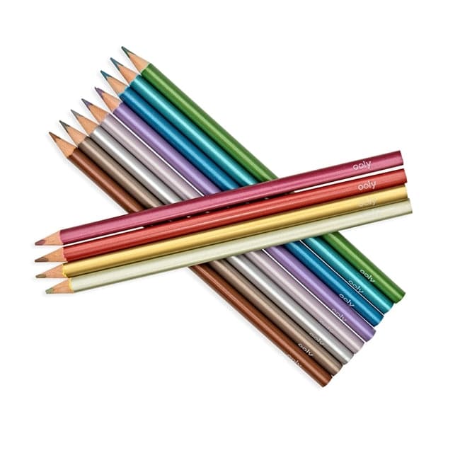 Modern Metallics Colored Pencils