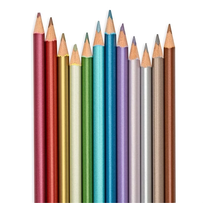 Modern Metallics Colored Pencils