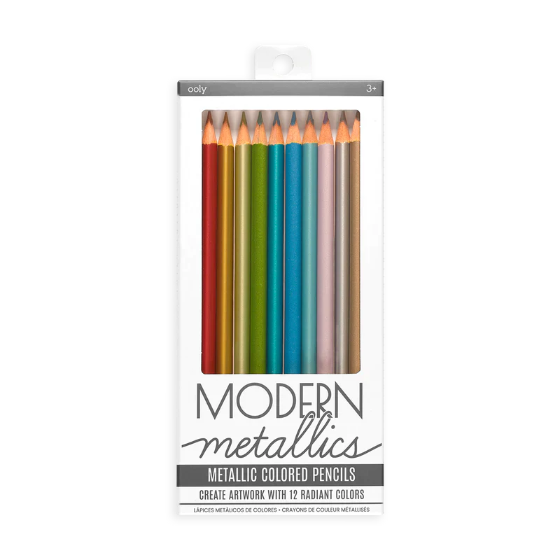 Modern Metallics Colored Pencils