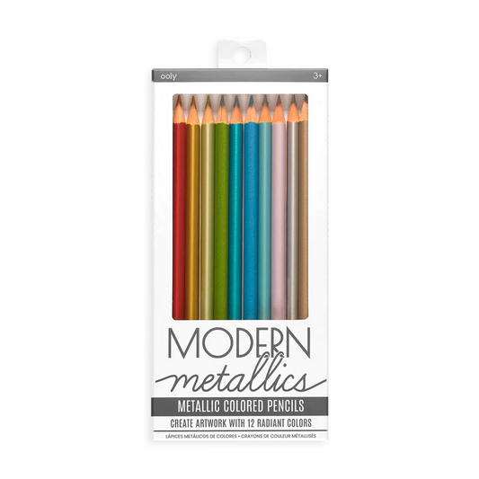 Modern Metallics Colored Pencils