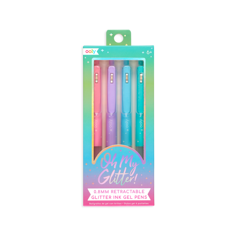 Oh My Glitter! Gel Pens - Set of 4