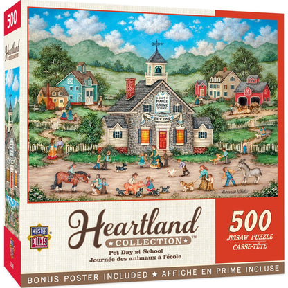 Heartland - Pet Day at School 500 Piece Jigsaw Puzzle