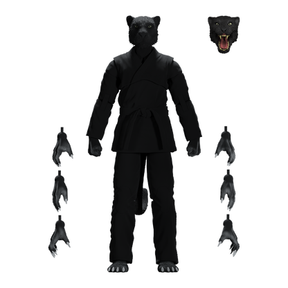 Zoo Jitsu Fighters Paulo the Panther Action Figure