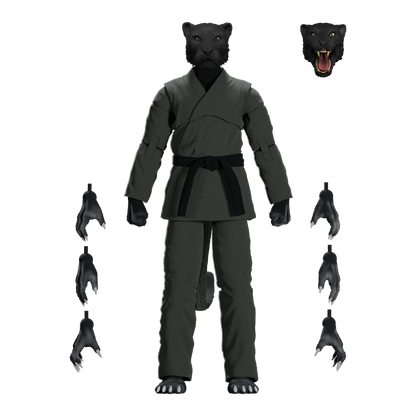 Zoo Jitsu Fighters Paulo the Panther Action Figure