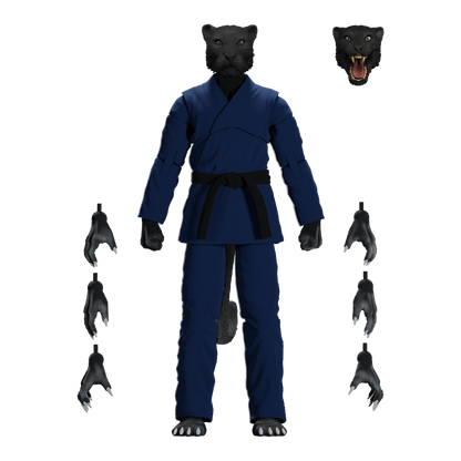 Zoo Jitsu Fighters Paulo the Panther Action Figure