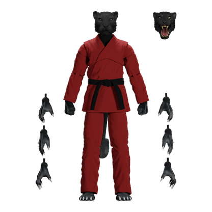 Zoo Jitsu Fighters Paulo the Panther Action Figure