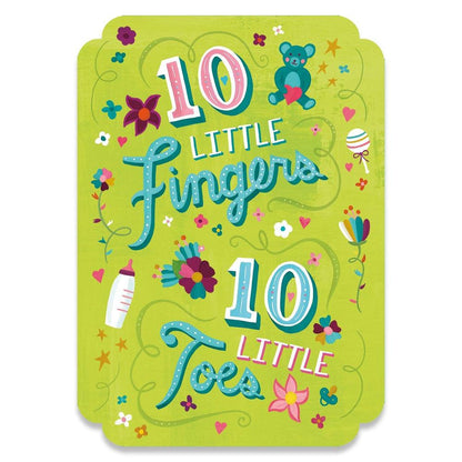 10 Little Fingers & Toes Card