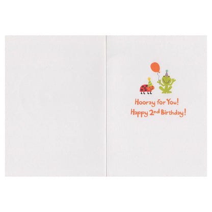 Age 2 Pattern Foil Card