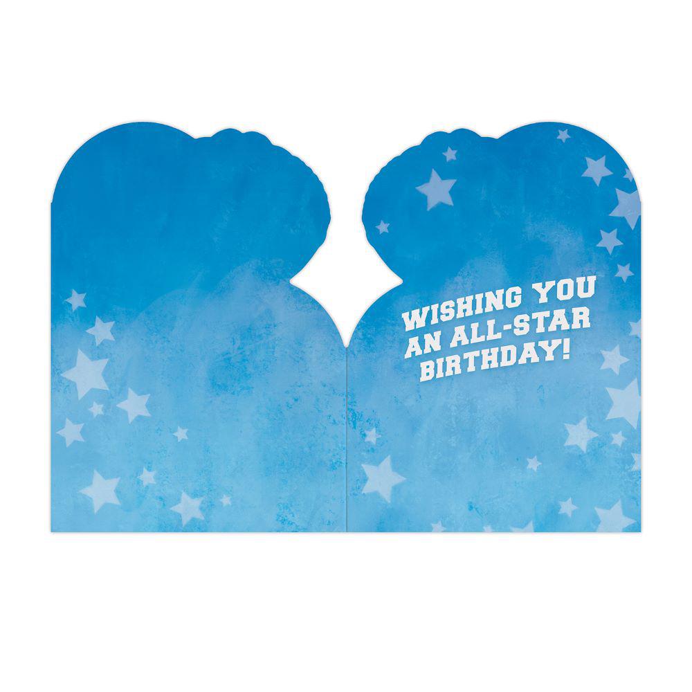 All Star Foil Birthday Card