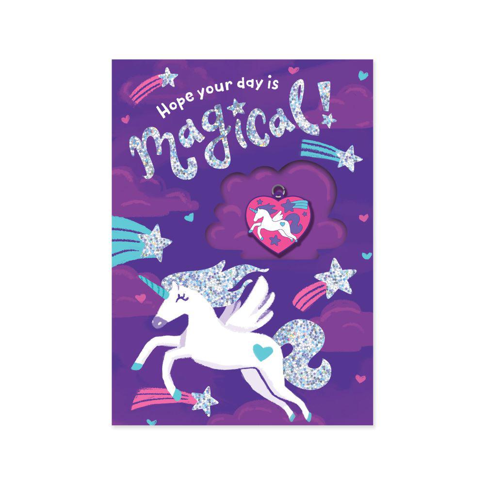 Charm: Unicorn Card