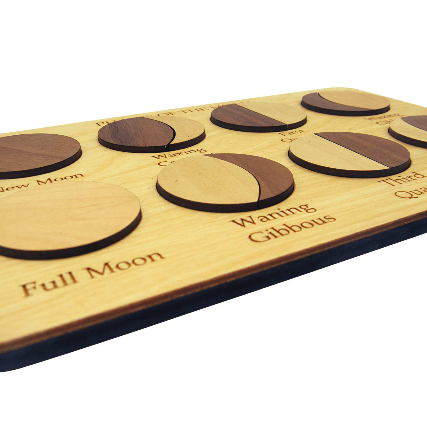 Phases of the Moon Puzzle - Montessori Puzzle For Kids