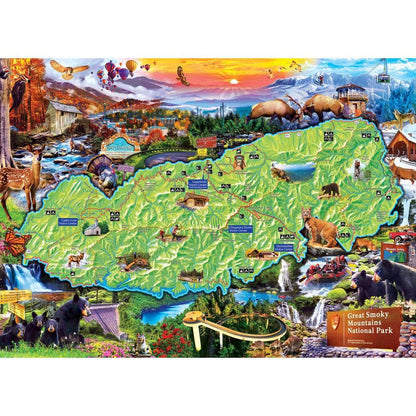Great Smoky Mountains National Park 1000 Piece Jigsaw Puzzle