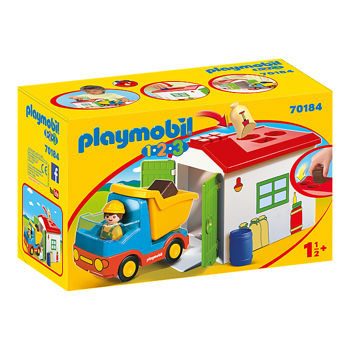 1.2.3. Dump Truck With Garage