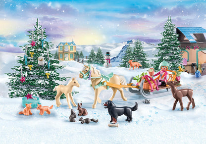 Advent Calendar: Horses of Waterfall - Christmas Sleigh Ride