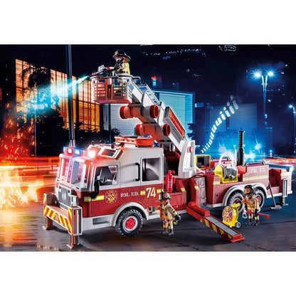 City Action - Rescue Vehicles: Fire Engine with Tower Ladder