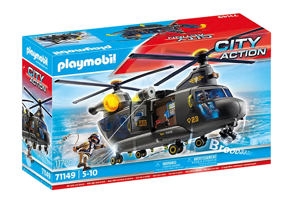 City Action - Tactical Unit - Banana Helicopter