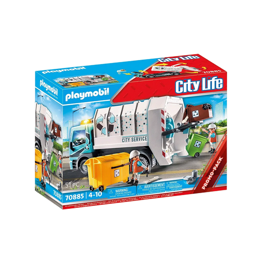 City Life - City Recycling Truck