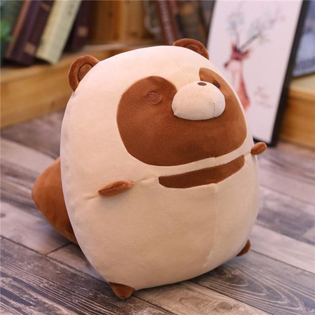 Plumpy Chonky Rigby the Mischievous Raccoon and Autumn the Mellow Fox Plushies