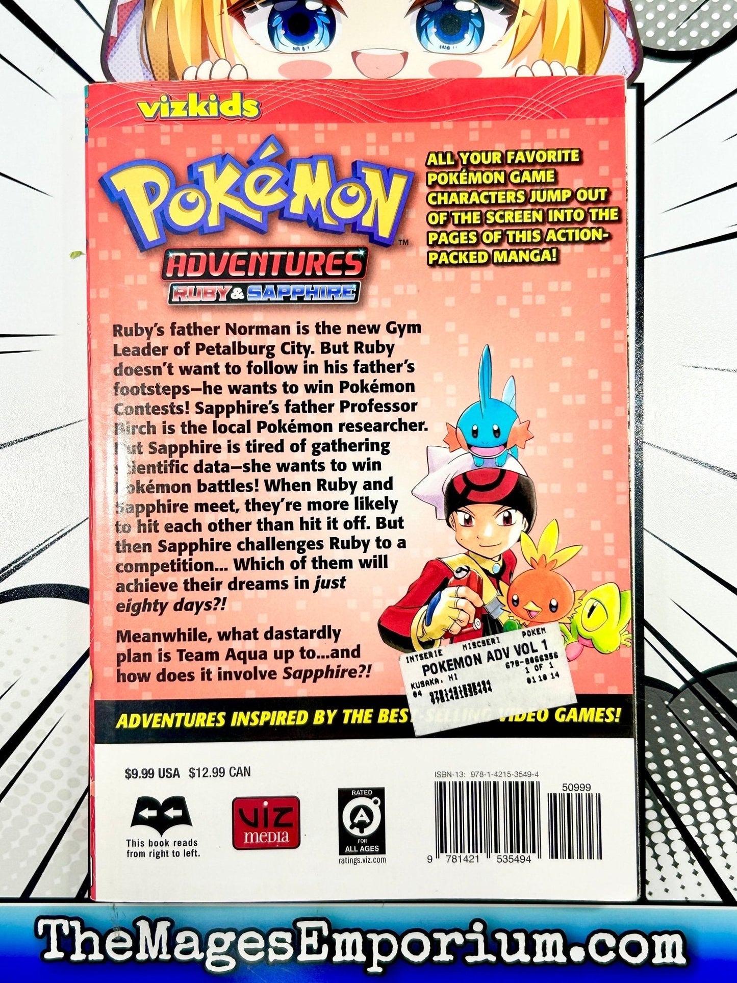 Pokemon Adventures Ruby and Sapphire Vol 15