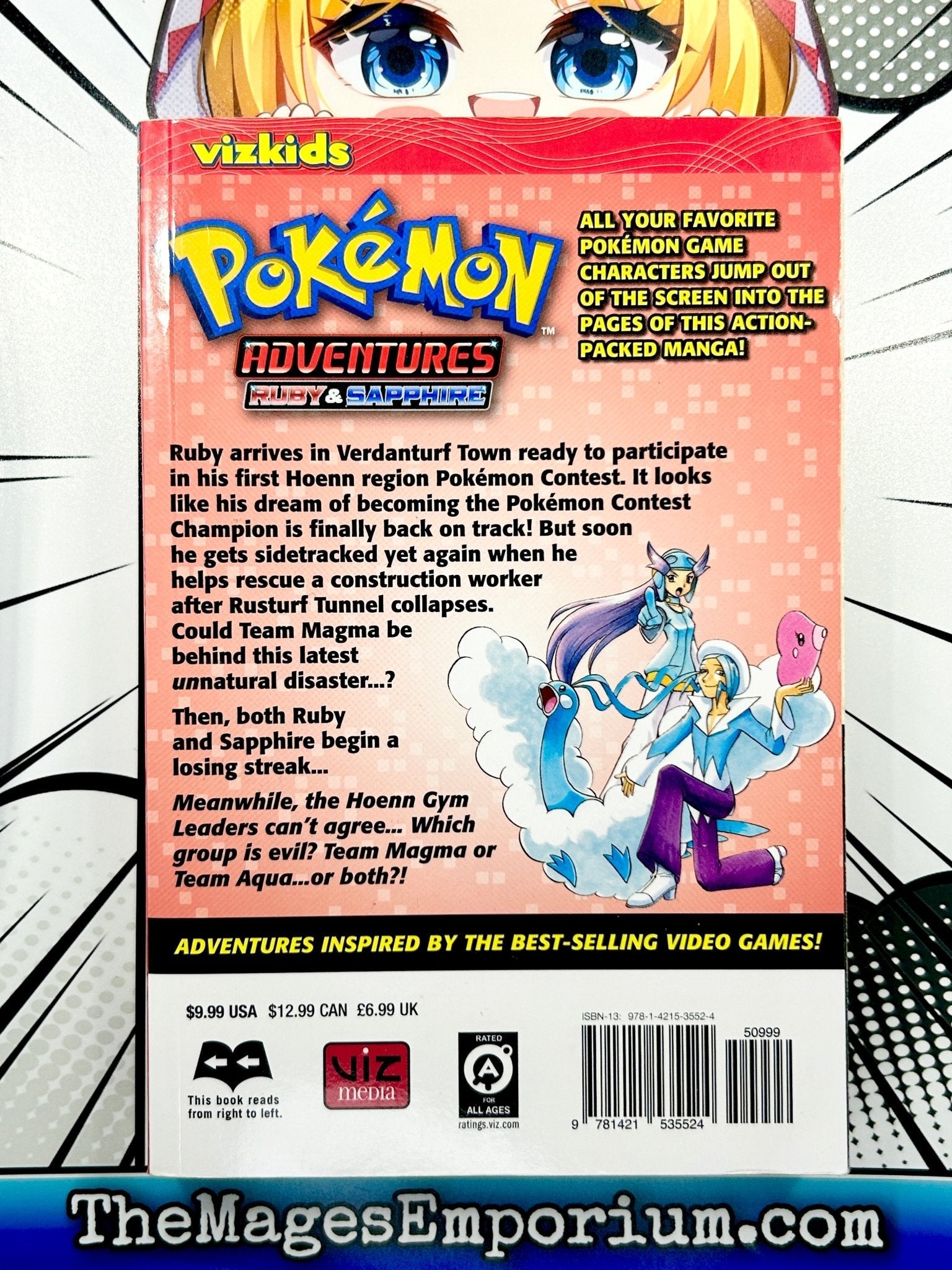 Pokemon Adventures Ruby and Sapphire Vol 18 – Super Anime Store