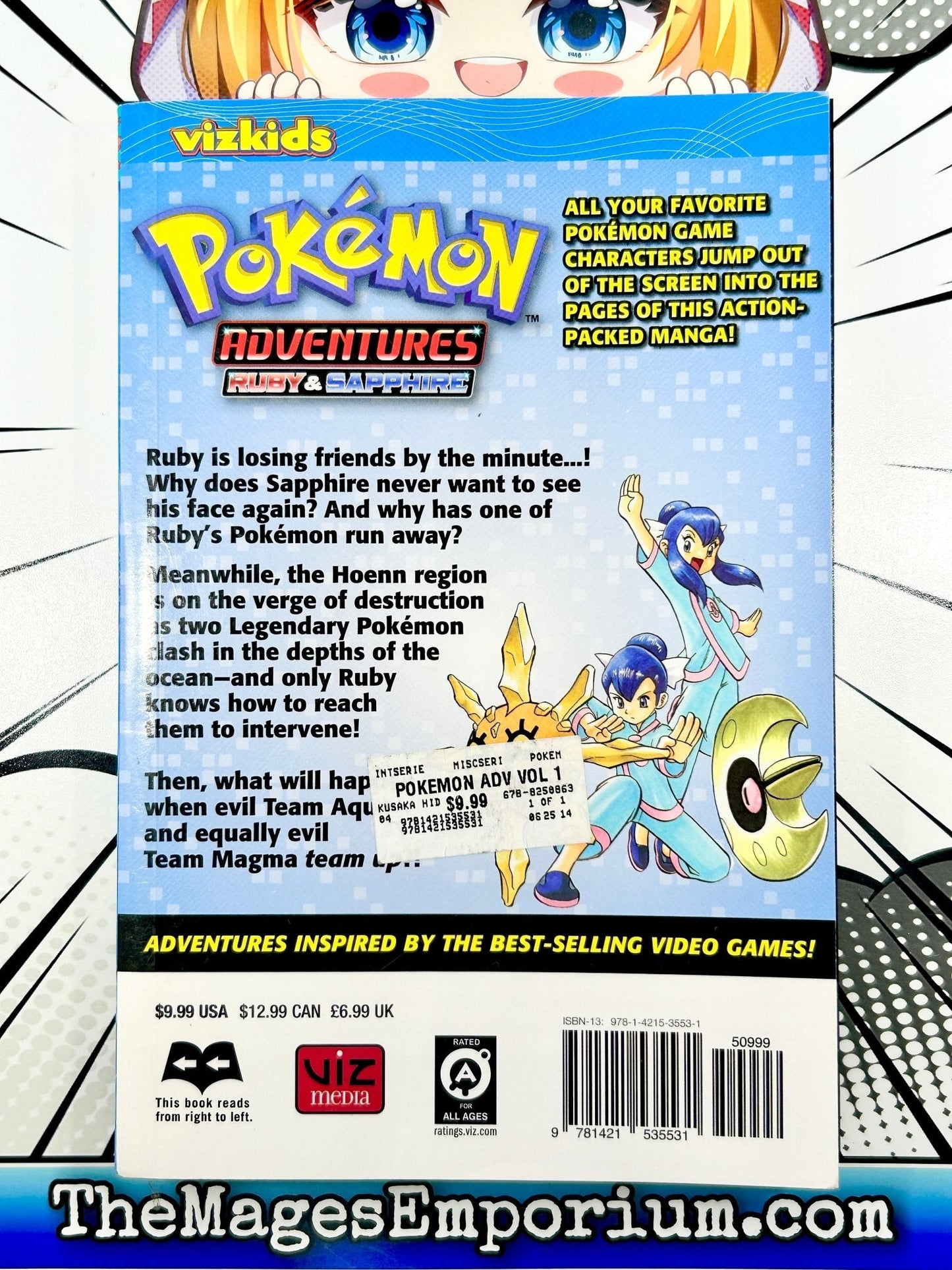 Pokemon Adventures Ruby and Sapphire Vol 19