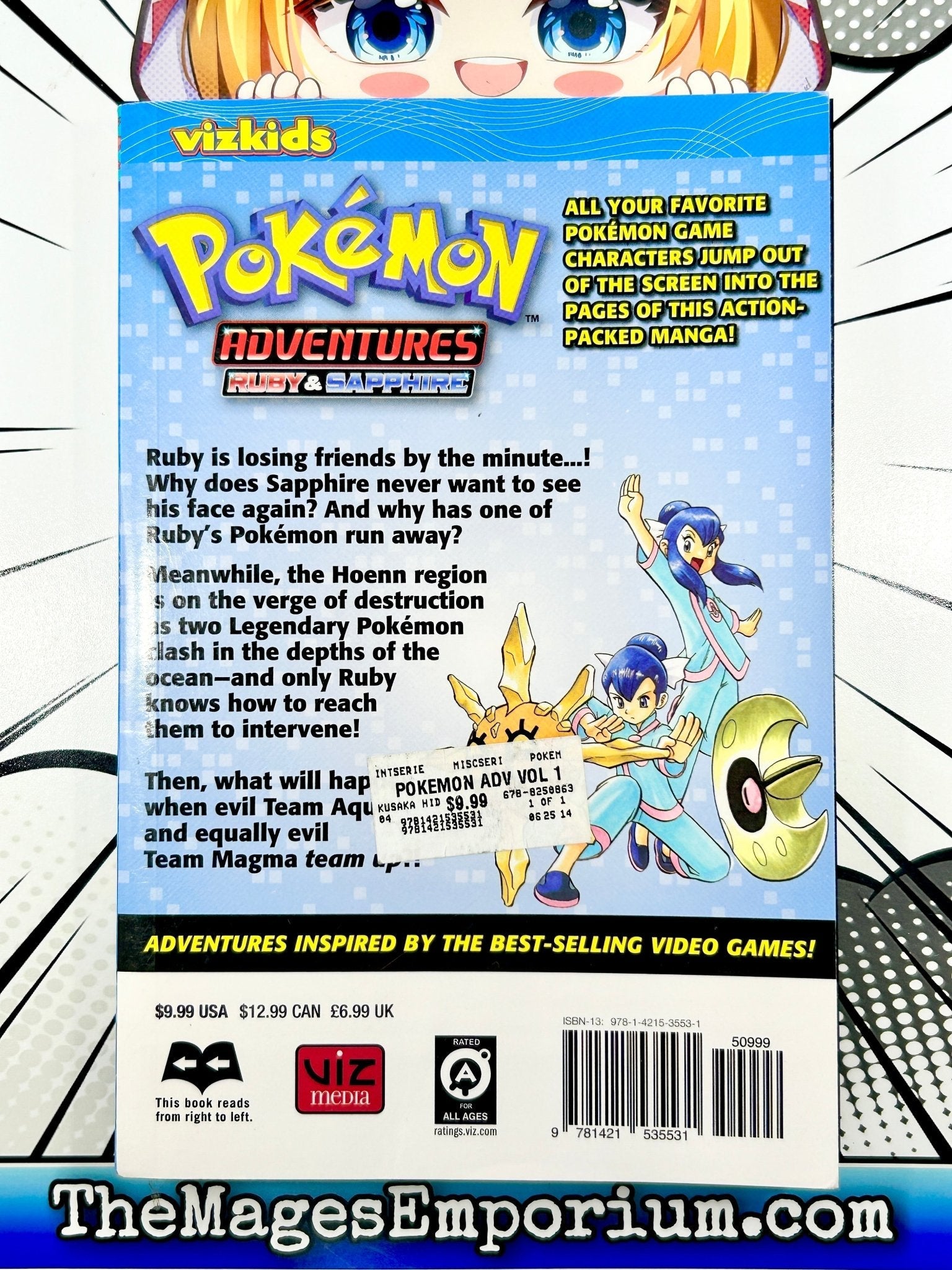 Pokemon Adventures Ruby and Sapphire Vol 19 – Super Anime Store