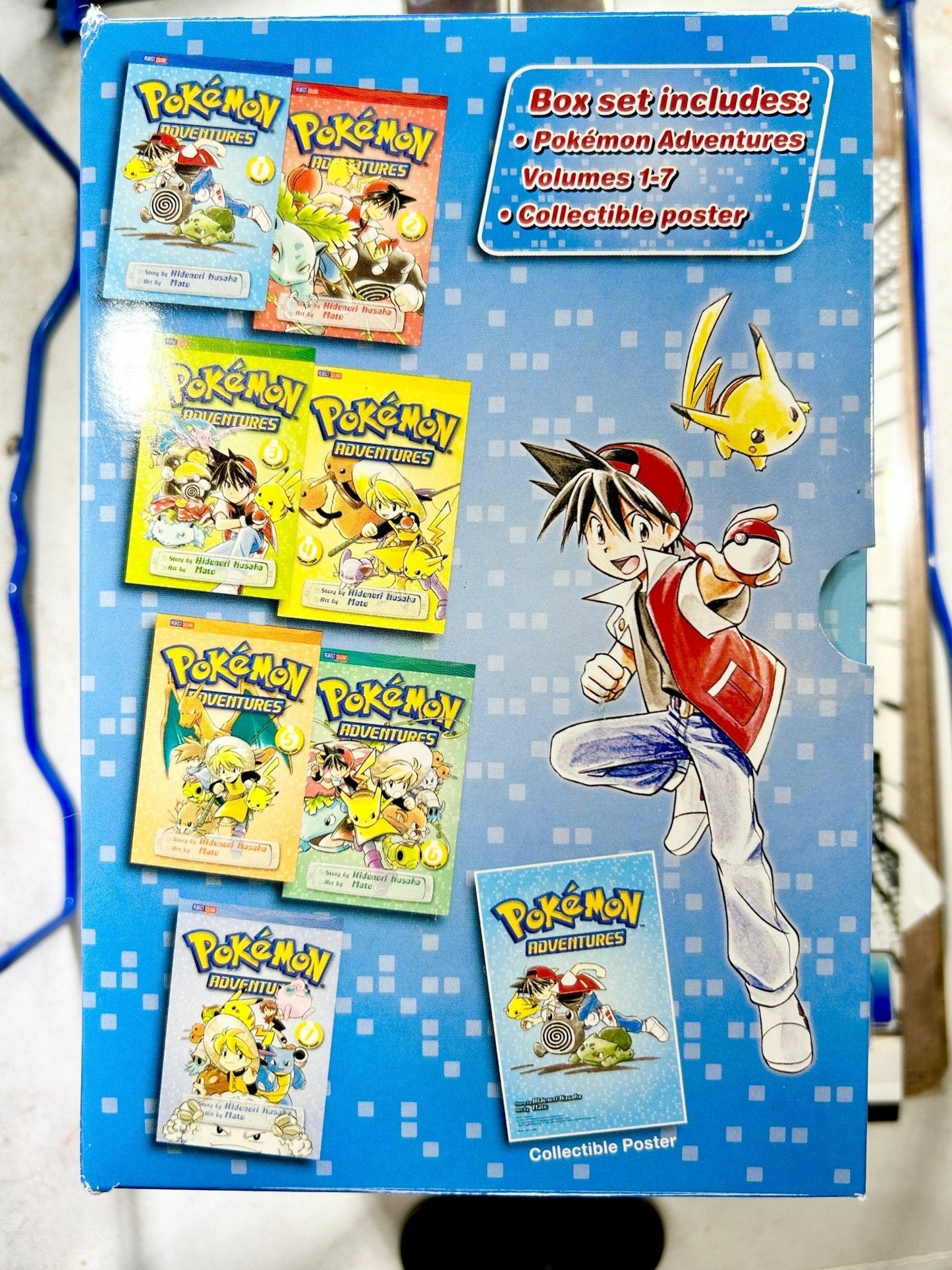 Pokemon Boxed Set Vol 1-7 (Damaged Box)