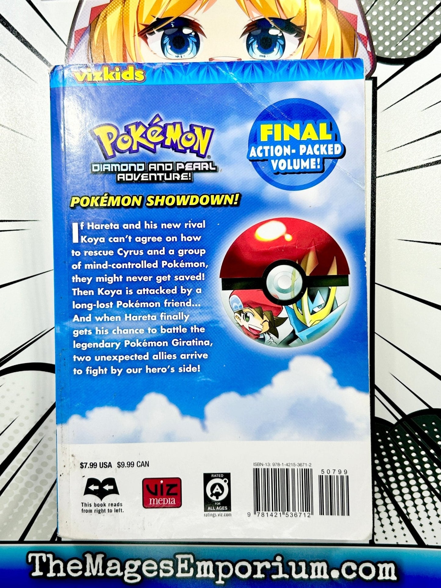 Pokemon Diamond and Pearl Adventure Vol 8 Ex Library