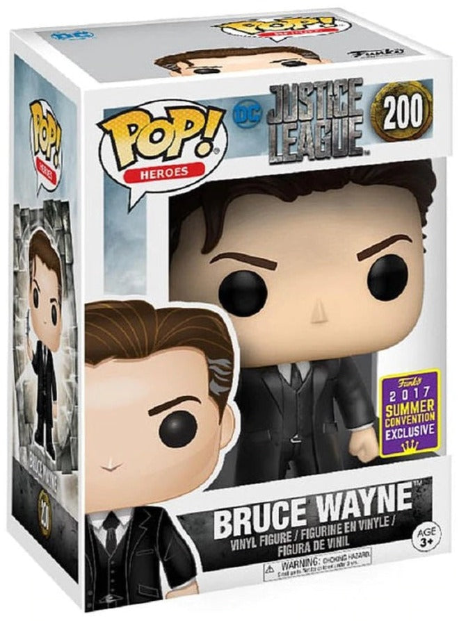 POP! Heroes: 200 Justice League, Bruce Wayne Exclusive