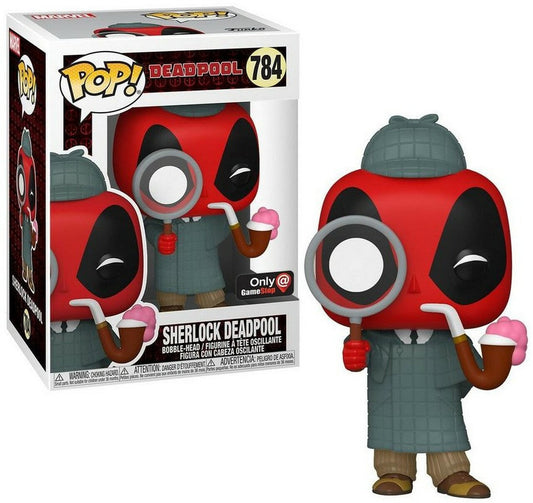 POP! Marvel: 784 Deadpool 30th, Sherlock Deadpool Exclusive