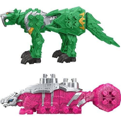 Power Rangers Dino Fury Ankylo Hammer and Tiger Claw Zord Set