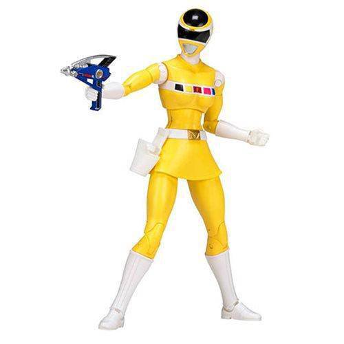 Bandai Power Rangers In Space Legacy Yellow Ranger Action Figure