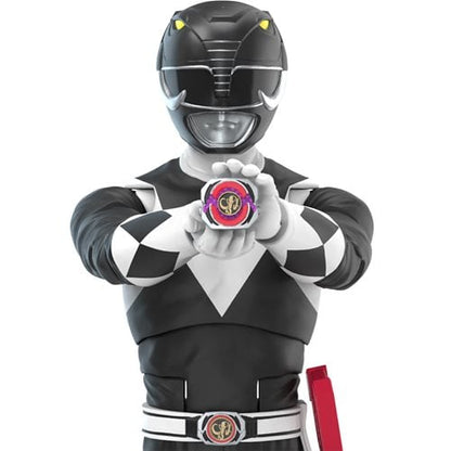 Power Rangers Lightning Collection Remastered Mighty Morphin Black Ranger 6-Inch Action Figure - Fan Channel Exclusive