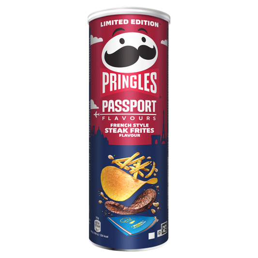 Pringles Passport: French Style Steak Frites (100g) (UK)