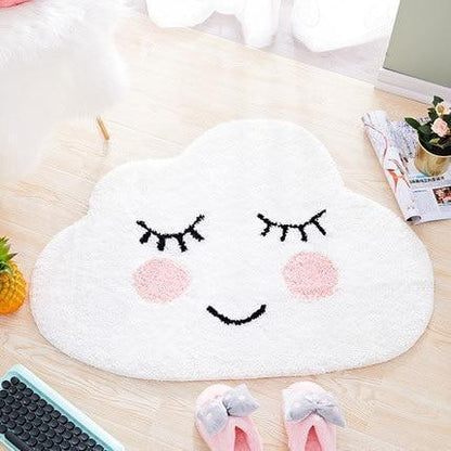 Smiling Clouds Floor Mat