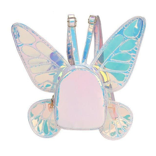 Holographic Fairy Butterfly Backpack