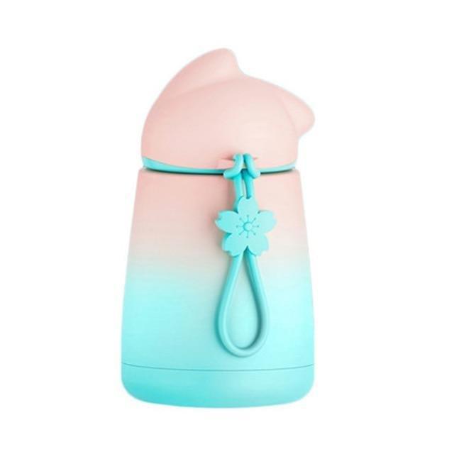 Kawaii Pastel Cat Water Bottle