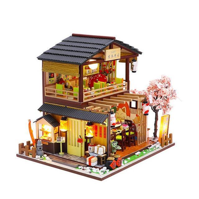 Japanese "Sushi Restaurant" Dollhouse Kit